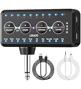 Amazon | ギターヘッドフォンアンプ Bluetoothミニプラグ 10つのアンプ